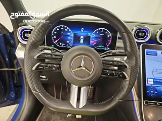  14 مرسيدس C300 AMG 2022 بدون حوادث او غرق مع الضمان