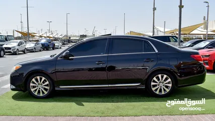  3 Toyota Avalon 2011 model with sunroof