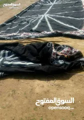  5 خيم شعر تراثيه  مساحة 8م×4م ويوجد مساحات أخرى حسب الطلب  خيم جديده لا يوجد مستعمله