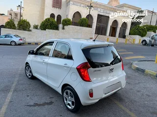  11 كيا بيكانتو 2015 بحالة الوكالة فحص كامل جير عادي  3 جيد 1 دقه على الراس