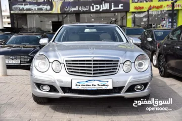  6 مرسيدس E200 بحالة الوكالة Mercedes E200 Kompressor 2007