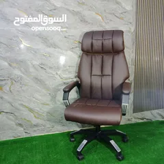  2 اجلس على الفخامة.. وارتقِ بالراحةكرسي المكتب الفاخر بتصميم أنيق وخامات عالية الجودة لمسة فخامة لأي