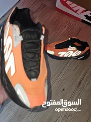  5 Adidas Yeezy 700 MNVN Orange Size(US):9