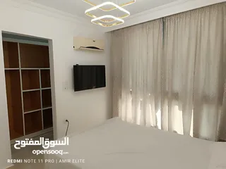  17 شقه مفروشه ومكيفه للإيجار فى كمبوند وان قطاميهFurnished apartment  in compoundone katameya for rent