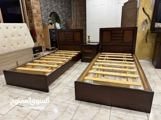  1 غرفة نوم شبابية وطقم كنب