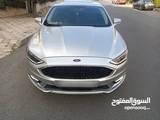  9 فورد فيوجن 2018 فحص كامل كرت ابيض فل على تصنيف تيتانيوم