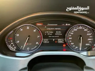  11 اودي S8 وكالة عمان 2015 السياره في قمة النظافه
