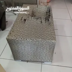  5 كراسي راتان حديد للبيع