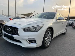  10 Infiniti Q50 Turbo _Gcc_2016_Excellent_Condition _Full option