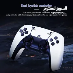  5 وفرنالك جهاز GAME STICK أحدث إصدار، الشبيه بالبلايستيشن 5 مع 15000 خمس عشرة الاف لعبة