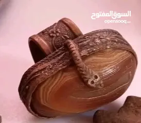  1 خواتم عقيق جزع