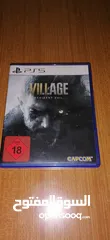  1 سيدي  resident evil village مستعمل بحالة الوكالة بسعر طري للتواصل 8493638*77 بدون النجمة