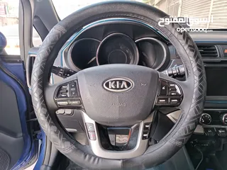 21 KIA RIO 2012 كيا ريو 2012 هاتش باك فل كامل مع فتحه أعلى مواصفات