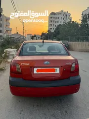  2 كيا برايد حمراء 2007