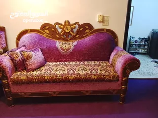  7 طقمين   كنب