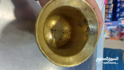  2 جرن للبيع نحاس قديم تقيل هون قديم