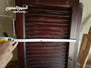  1 باب مروحه مستعمل  +مفصلات نحاس  جديده  للبيع