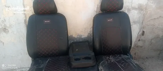  7 كراسي ستركس امامي بحاجه لتنجيد للبيع او لبدل ع سستم كامل مع مسجل ودفع فرقيه