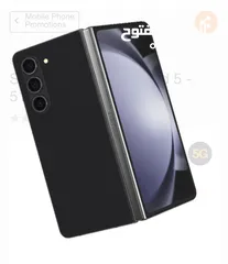  8 للبدل او للبيع سامسونج ز فولد 5 128 جيجا Black Samsung z fold 5 like new 128gb