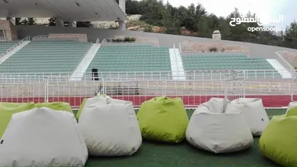  12 بفات beanbags عروض للحديقة للبيت ولكل مكان ، حجم الستاندرد المناسب لجميع الاعمار الأكثر طلبا
