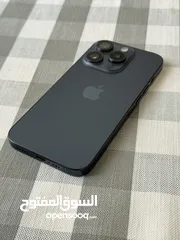  3 Iphone 15 pro blue 128GB used like new  465JD