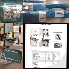  3 Machinery and equipment for wood factories and aluminum factories Italian