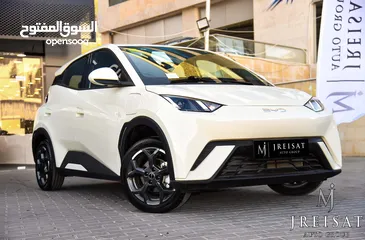  1 بي واي دي سيغول كهربائية بالكامل متوفر باللونين الاسود والبيج 2024 BYD Seagull EV