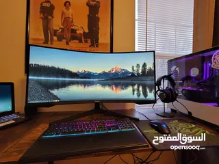  1 Samsung ultra wide 4K 34inch شاشه سامسونك