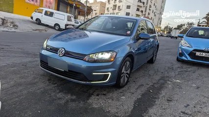  8 فولكسفاجن اي-جولف موديل 2015 بريميوم اعلى صنف 7 جيد
