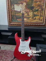  6 Fender squier electric guitar package