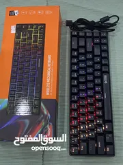  1 Wireless Mechanical Keyboard  كيبورد الاسلكية