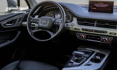  14 Audi Q7 40 TFSI quattro 2017 V4  GCC, accident-free in excellent condition service history from Audi