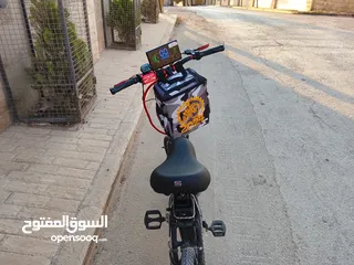  2 بسكليت كهرباء عجل رفيع