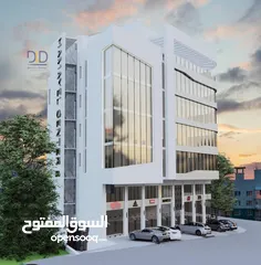  3 مساحات للايجار\ عمارة حمايل سنتر 2