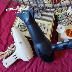  12 مروحه وسشوار عدد 3 كل قطعه الها سعر كله شغال علي الفحص الكامل سشوار صنع ايطاليا اصلي 100% بسعر حرق
