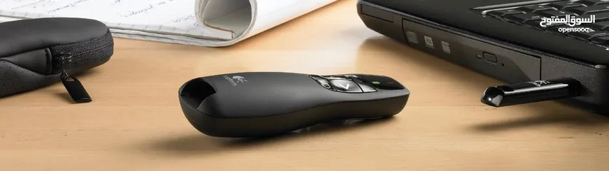  4 برزنتر مع ليزر بوينتر ماركة لوجيتك Logitech