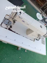  5 ماكينة خياطة نوع ياباني بحاله جيده جدا شغاله ميه