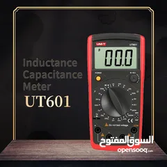  4 ساعة فحص مكثفات ومقاومات Multimeter UNI-T UT601 (RC)