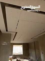  3 ديكورات و جبسمبورد  كافة اعمال ال جبس بورد والاسقف المعلقة و بديل الخشب و بديل الرخام