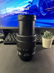  3 عدسة كانون Canon EF-S 18-135mm IS USM الإصدار الثاني من افضل العدسات بسعر حرق