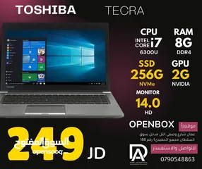  1 TOSHIBA TECRA / Core i7-6300U