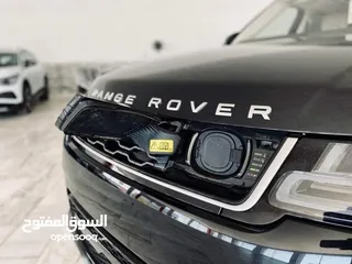  5 Range Rover Sport P400e HSE plug in hybrid 2020  black