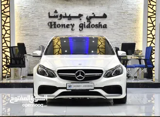  3 Mercedes Benz E63 AMG ( 2014 Model ) in White Color Japanese Specs