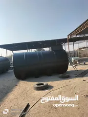  8 GRP Panel Tank Hot Press خزانات فيبر جلاس مقاومة للحرارة