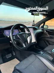  16 Tesla MODEL X 75D 2018 4*4 بحالة الوكاله بسعر مغررررري