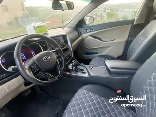  5 كيا اوبتما 2014 بنزين 2400cc وارد خليجي
