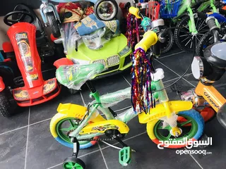  6 دراجات هوائية للاطفال مقاس 12 insh باسعار مميزة عجلات نفخ او عجلات إسفنجية