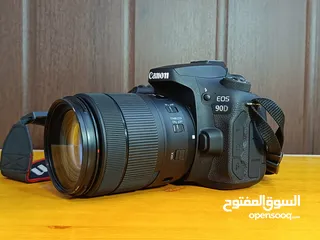  1 Camera Canon D90 with 18-135mm lens