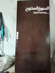  1 باب خشب عدد ثنين خشب سويد تفصيل