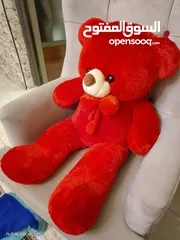  2 دب احمر  بحالة الجديد